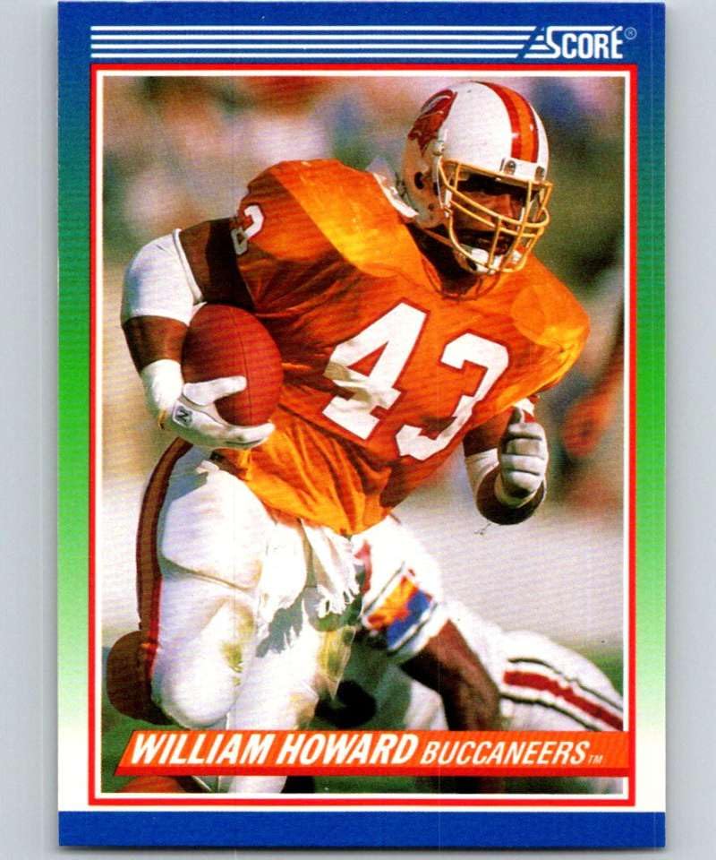スコアドロー　イングランド　1990 ホーム&アウェイ　2枚セット Amazon.com: 1990 Score Football #427 William Howard Tampa Bay